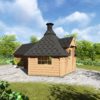 Grill Cabin 9.2 m2 with sauna extension Grill Cabin 9.2 m2 with sauna extension