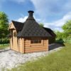 Grill Cabin 9.2 m2 with sauna extension Grill Cabin 9.2 m2 with sauna extension