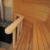 Sauna Cabin 9.2 m2 with a changing room Inside Sauna Cabin 9.2 m2 with a changing room Inside