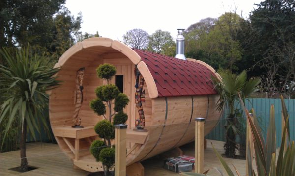 Sauna barrel 3.5 m Length Sauna barrel 3.5 m Length