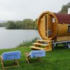Sauna barrel 3.5 m Length Sauna barrel 3.5 m Length