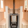 Vertical Sauna Inside Vertical Sauna Inside