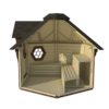 Sauna Cabin 4.5 side view internal Sauna Cabin 4.5 side view internal