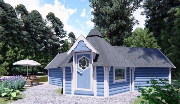 CAMPING CABIN 9.2 WITH 2 EXTENSIONS CAMPING CABIN 9.2 WITH 2 EXTENSIONS